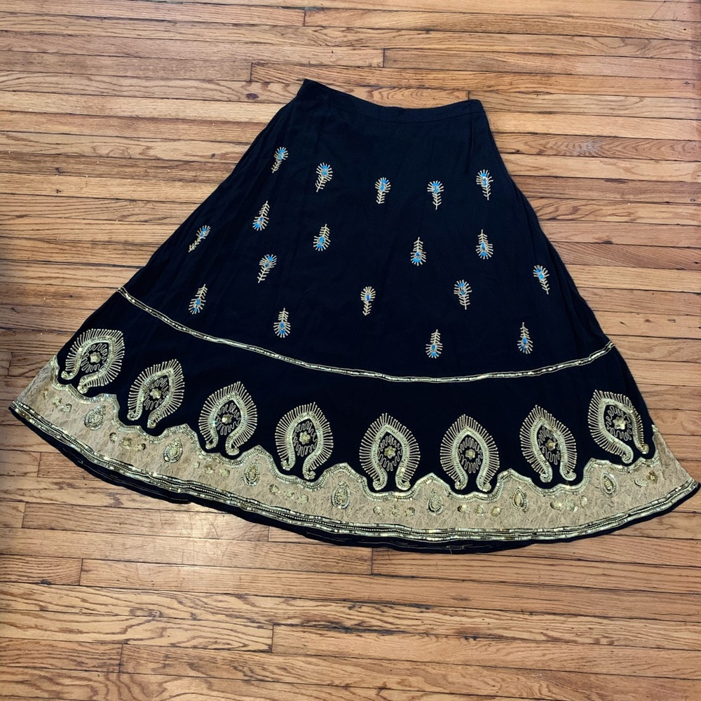Beaded Maxi Skirt
